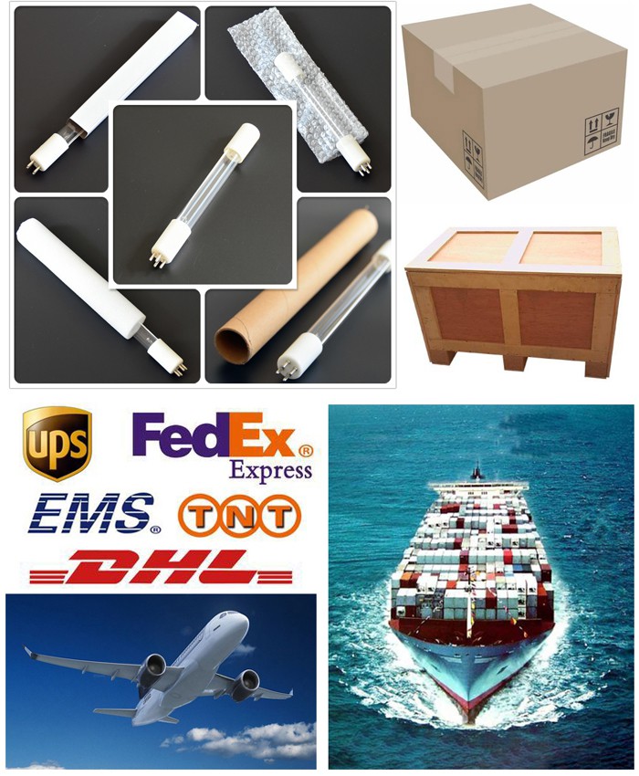 Transport of G10T8 UV light